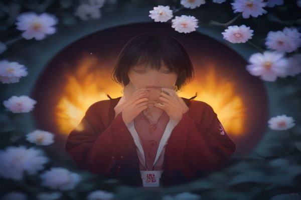 暗色调霓虹灯光下一位成年读者在平板上专注阅读肉漫，画面冷蓝科技感十足，体现沉浸式数字阅读氛围